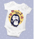 Бебешко боди с пингвинчета и надпис за Мама