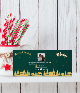 Spotify персонализиран шоколад за Коледа