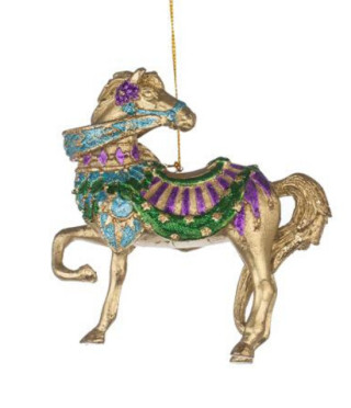 Коледна играчка Кон