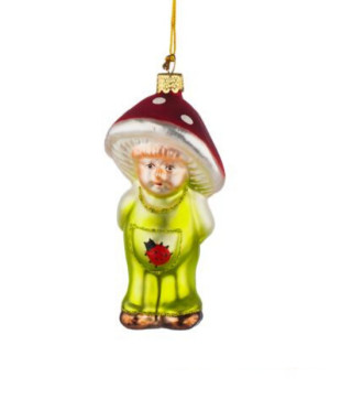 Стъклена играчка Гъбарко