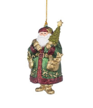 Коледна играчка Дядо Коледа  индиале