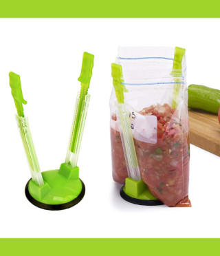 Практична държач за пълнене пликчета