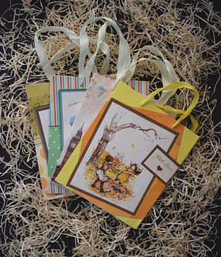 Подаръчна торбичка с пейзаж