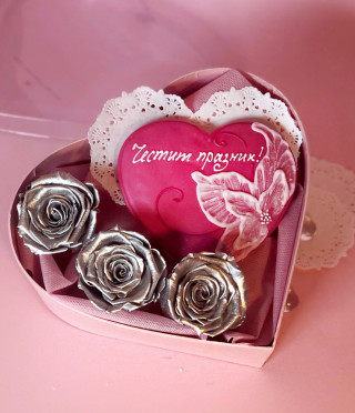 Set Happy holiday in the heart