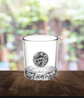 Чаша за уиски зодия Водолей