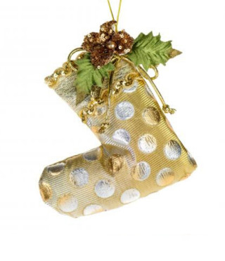 Коледна играчка Весело ботушче