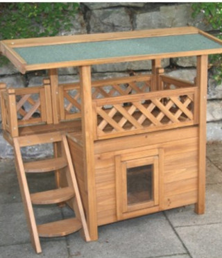 Къща за котка LODGE 77х50х73см