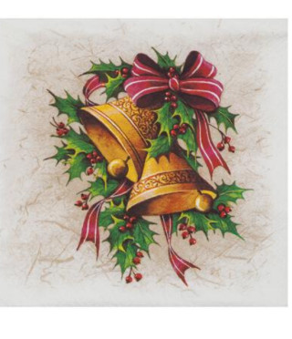 Празнични салфетки Коледни звънчета