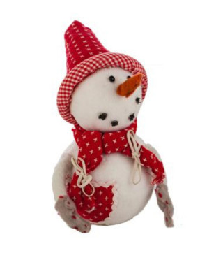 Коледна играчка снежно човече