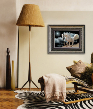 Репродукция Доминантно Бял Ат