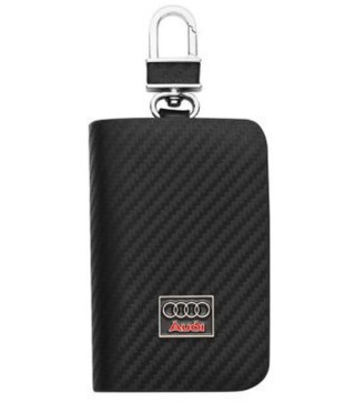Ключодържател с лого на Audi - карбон