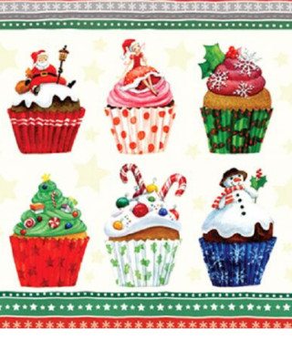 Салфетки Коледен сладкиш