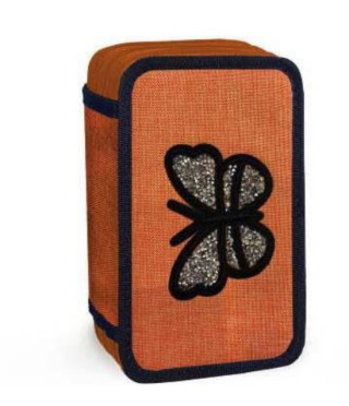 Несесер с 3 ципа Butterfly