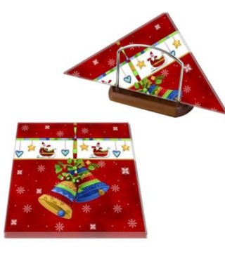 Салфетки Коледни звънчета