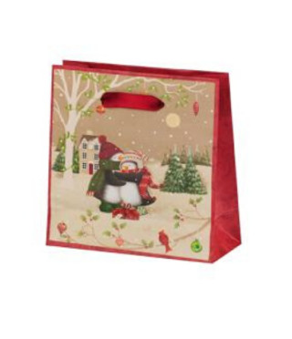 Пингвини харт.торба средна пакет 10бр.