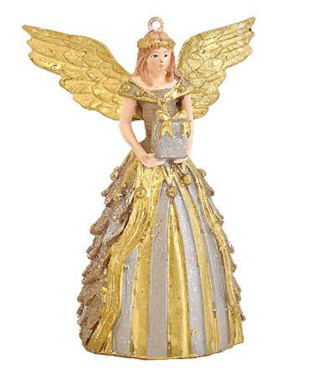 Коледна играчка Златна фея