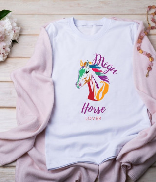 Персонализирана тениска за любителите на конете