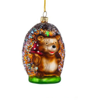 Стъклена играчка Таралеж