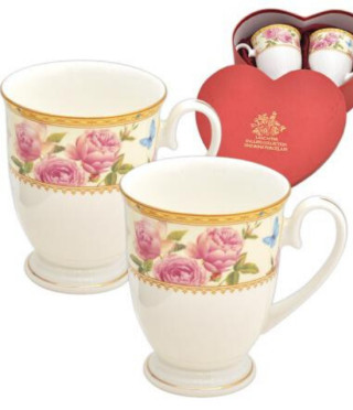 Роза дантела к-т 2 чаши ROYAL MUG