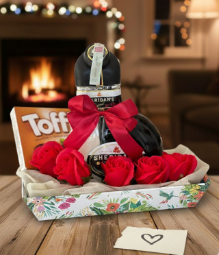 Подарък за жена с ликьор