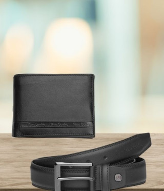 Комплект колан и портфейл - PIERRE CARDIN - 125 см