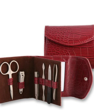 Маникюр сет червен