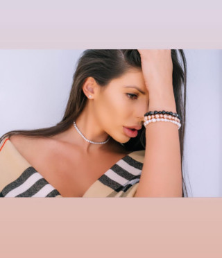 Комплект с обици и гривна