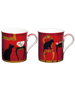 Котки к-кт 2 чаши мъг