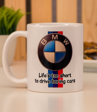 Cup BMW fan number 1 with your name