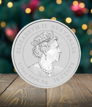 Сребърна монета 1/2 Oz Лунарен календар, Година на Тигъра - 2022
