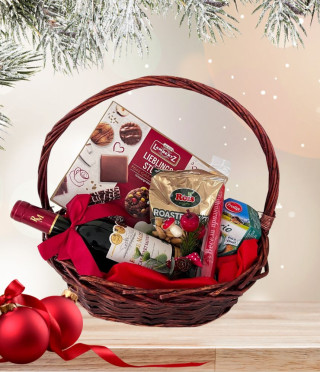 Подаръчна кошница Коледна топлина