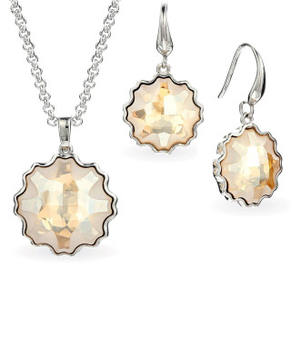 Комплект колие и обици Ocean