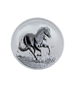 Сребърна монета Brumby