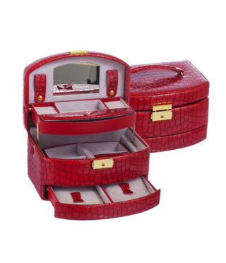 Кутия за бижута Red Crocodile
