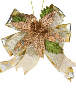 Коледна играчка Панделка