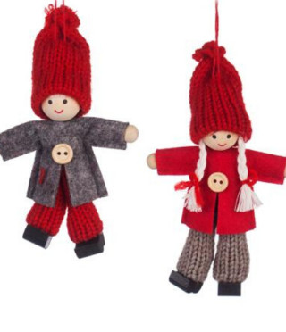 Коледни куклички 2 бр.