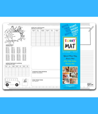 ПОДЛОЖКА ЗА ОЦВЕТЯВАНЕ MY DESK малка