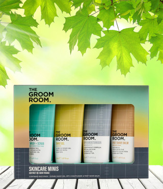 Groom Room мъжки подаръчен комплект Skincare Minis 4 части