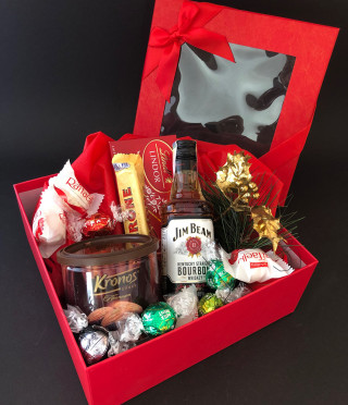 Подаръчна кутия с Jim Beam