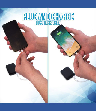 Портмоне-Външна батерия за телефон