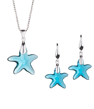 Комплект Summer Breeze с колие и обици