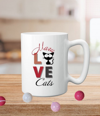 Персонализирана чаша за любителите на котките