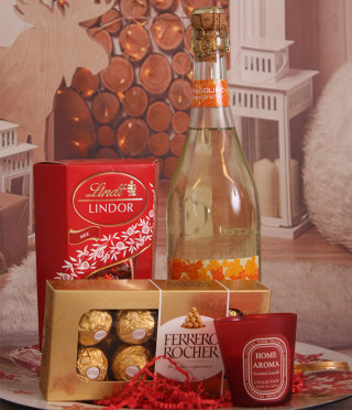 Подаръчен комплект Златна Коледа 3