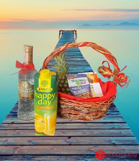 Подаръчна кошница Руски Стандарт Голд