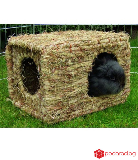 Сламена къща за гризачи XL 37x30x28 см Сламена къща за гризачи XL 37x30x28 см
