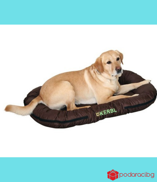 Възглавница за куче Oxford Place кафява 100х70см