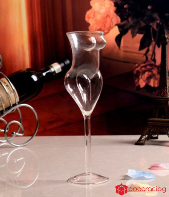 Чаша за вино женско тяло