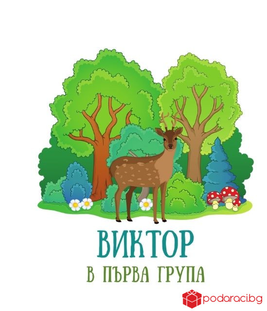Персонализирана тениска Вече ходя на градина за момче