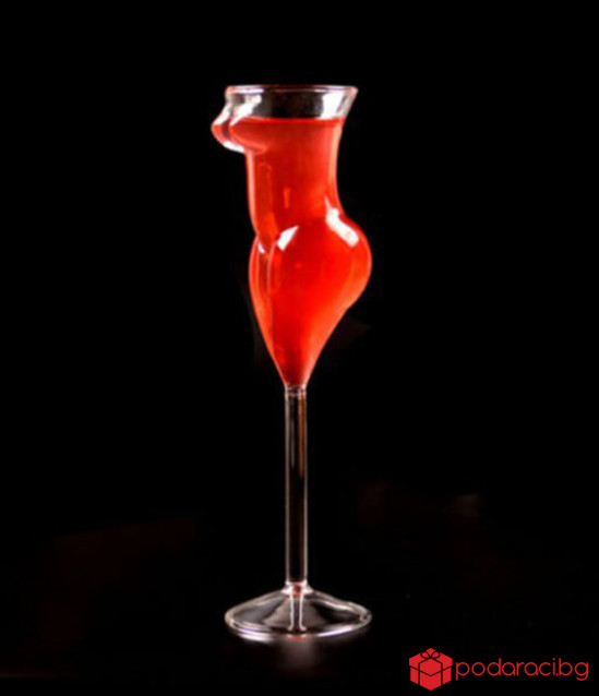 Чаша за вино женско тяло