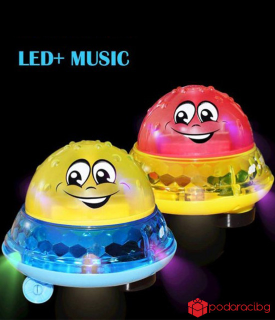 Мултифункционална музикална детска играчка за баня - ХИТ